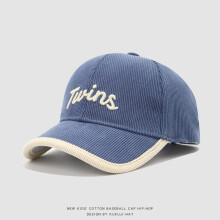 (Style N)Kids Baseball Hat Adjustable Fit Breathable Corduroy Material Fall Outdoor Play