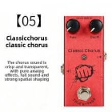 (Classic Chorus)Unità Effetti Chitarra Con Struttura In Metallo Per Sovraccarico Reverb E Uso Reverb