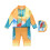 (Egg Shell,2XL(Child))Boys Cartoon Dinosaur Floatation Swimsuit Suitable For Safe Activity Water 17