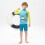 (Style 7,M)Childrens Long Sleeve Swimsuit With Quickdry Technology For Beach Pool And 5