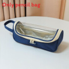 (Blue) Capsule Stationery Space Organizer With Durable Oxford Material And Compact Size For Home Or School Use