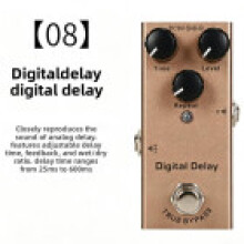 (Digital Delay)Guitar Effects Unit With Metal Construction For Overload Reverb And Reverb Use