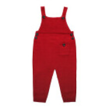 (Red, 3 Years(100cm)) Kids Boy Baby Girl Knit Cotton Bid Pants Romper Jumpsuit Overalls Clothes Outfit