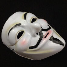 (L) V Fashion For Vendetta Guy Fawkes Mask Anonymous Costumes Cosplay Halloween