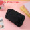 (Black) Polyester Modern Pen Case With Clear View For Home Office Use And Student 1