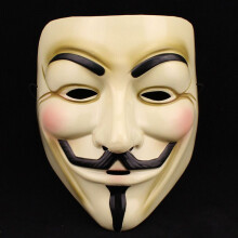 (K) V Fashion For Vendetta Guy Fawkes Mask Anonymous Costumes Cosplay Halloween