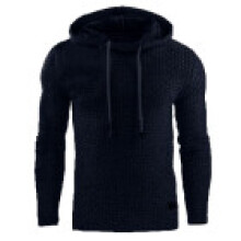 (NavyBlue,M)Mens Warm Jacket Outwear Jumper Hoodies Coat Sweater Hooded Pullover Sweatshirt