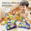 (Dinosaur)Marine Theme Electric Gear Puzzle Blocks With Interactive Assembly Learning And 2