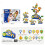 (Dinosaur)Marine Theme Electric Gear Puzzle Blocks With Interactive Assembly Learning And 5
