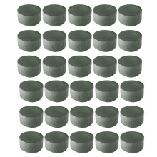 Floral Foam, 30 PCS Round Dry Floral Foam Blocks, Green Blocks for Artificial Flowers, Great for Flower