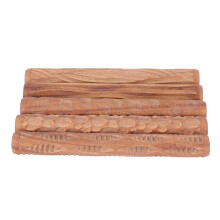 10PCS Pottery Tools Wood Hand Rollers for Clay Clay Stamp Clay Pattern Roller