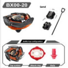 (Style 11)Alloy Handoperated Spin Top With Durable Metal Construction For Kids Enthusiasts