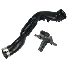 13717604033 13627599042 Car Engine Air Intake Intercooler Hose with Sensor for F22 F25 X3 F26 F34 F32 335i 435i
