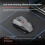 Mouse da Gioco Silenzioso Wireless Dual Mode BT&2.4G, Ergonomico con 6 Pulsanti e DPI Regolabile, per PC e Notebook 5
