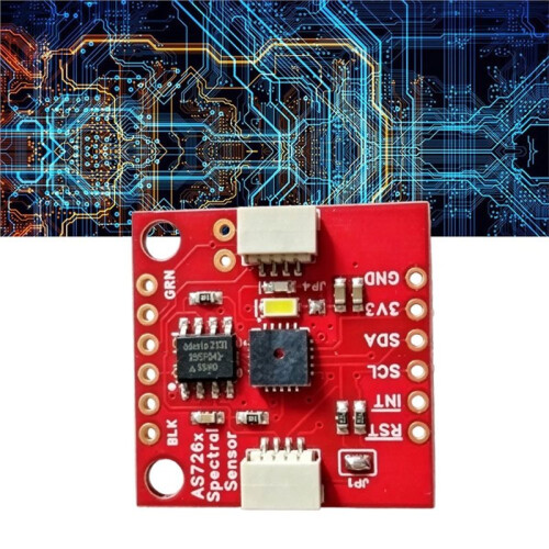 Para el Sensor Espectral SEN-14351 - AS7263 NIR (Qwiic) 2