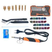 New-Upgrade Hotfix Applicator Tool, Rapid-Heating Hotfix Rhinestone Setter Bedazzler Kit for DIY Crafts EU