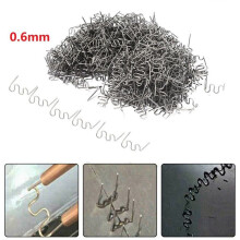 3000Pcs 0.6mm S Wave Staples for Car Bumper Bodywork Plastic Stapler Repair Kit 0.6mm Wave Staples Soldering Tools