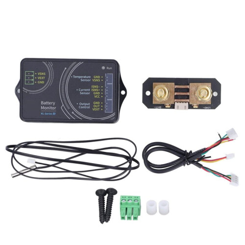 Batterijmonitor, -Batterijcapaciteitstester, 100A 0-120V Voltmeter AmpèRemeter-Testtool, Draadloze Batterijmultimeter 2