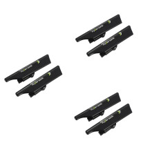 Hypersonic 6 Pcs Black Wiper Stand Windshield Wiper Wing Windshield Wiper Blade Spoiler Mate Wing Auto Car Tool