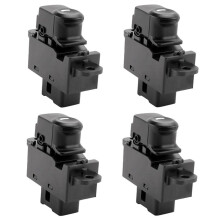 4 PCS Interruptor da Janela EléTrica Traseira Do Carro Esquerda Direita para ACCENT SOLARIS 2011-2017 935801R001 93580-1R001