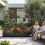 Metal Raised Garden Bed with Trellis - Black 6