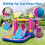 Inflatable Princess Bounce House with Slide & Ball Pit 8