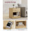 Bedside Table - Wood - Straw Yellow - With Drawer and Open Compartment 3