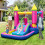 Inflatable Princess Bounce House with Slide & Ball Pit 1