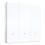 EU Tuya WiFi  Button Wall , Alexa Voice App Remote  Home Light  Three-Way Single Control White 2