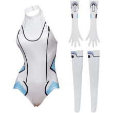 (XS) Women Noire Style Black Bodysuit Anime Inspired Costume Outfit