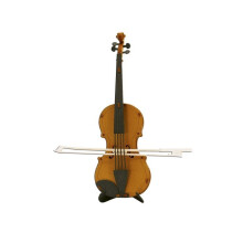 Maquete 3D em papel - FRIDOLIN - Violino - Papelão - 4,5 x 13 x 1,5 cm - Corte a laser