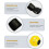 MELELINKS Right Hand,ProSWING  Swing Training Aid & Wrist Cradle & Compression Sphere Yellow 6