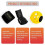 MELELINKS Right Hand,ProSWING  Swing Training Aid & Wrist Cradle & Compression Sphere Yellow 10