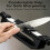 Portable Knife Sharpener, Handheld Angle Guided Knife Sharpener with 15/17/25 Adjustable Angles with 2 Whetstones 2