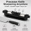 Portable Knife Sharpener, Handheld Angle Guided Knife Sharpener with 15/17/25 Adjustable Angles with 2 Whetstones 3