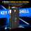 Black Replacement 2 Button Keyless Entry Remote Control Key Fob Clicker for  3 5 6 2