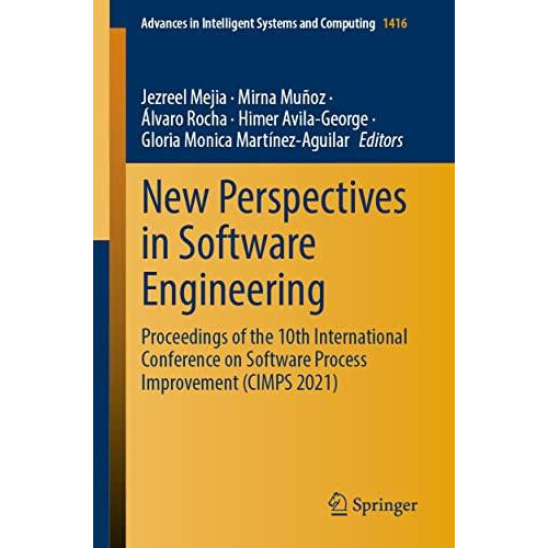 New Perspectives in Software Engineering Proceedings of the 10th Inter
