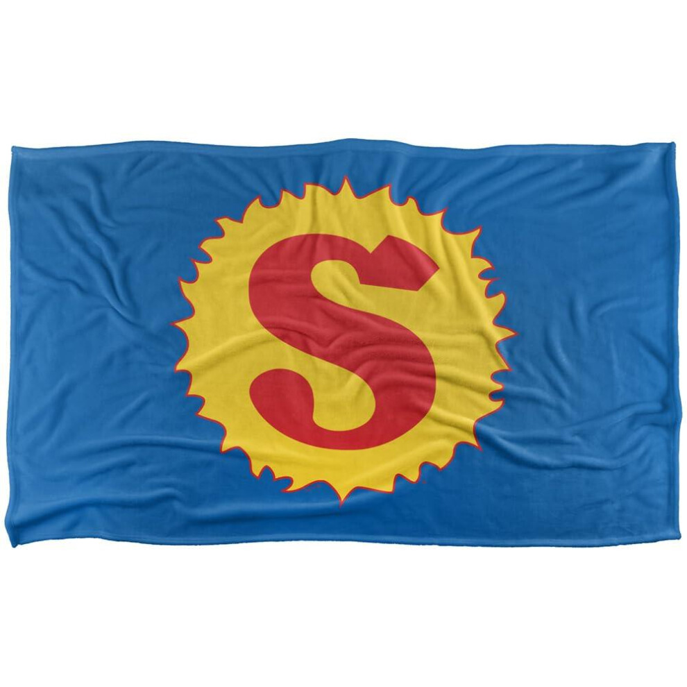 Superman (152Cm X 127Cm, Multicoloured) 2008 Blanket