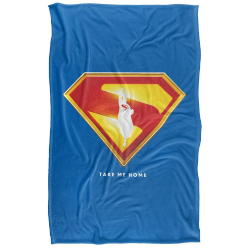 Superman Superman Take Me Home Shield Blanket