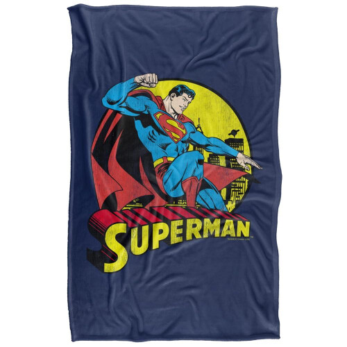 Superman Superman Metropolis Throw