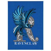 (147cm x 91cm, Multicoloured) Harry Potter Fleece Ravenclaw Throw