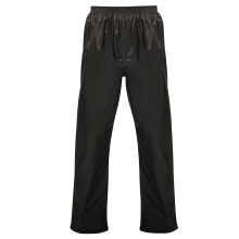 (M R, Black) Regatta Mens Pro Packaway Over Trousers