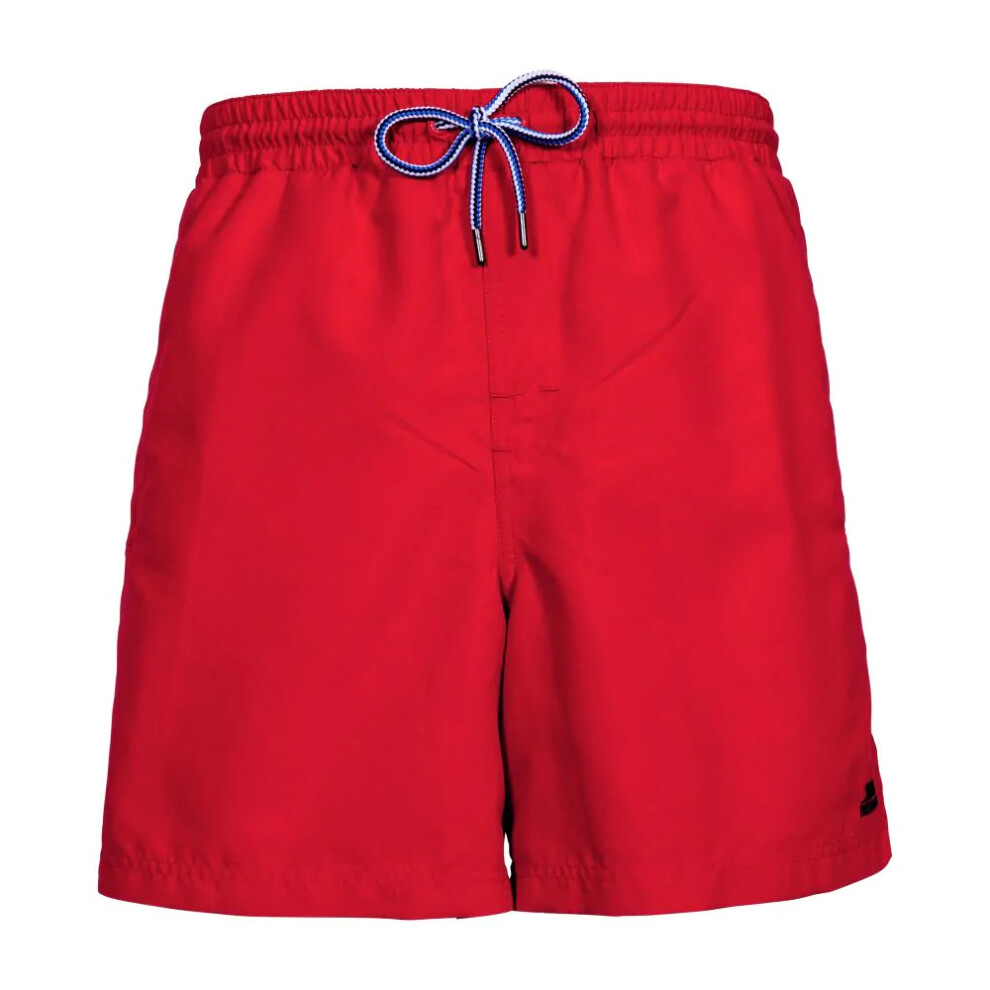 Trespass (M, Red) Mens Granvin Swim Shorts