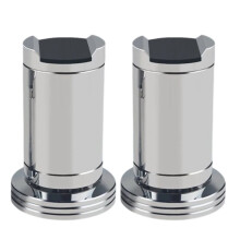 Suporte de Cabo de Potência para Amplificador com Almofada de Linha de Áudio HiFi Ajustável em Liga de Alumínio para Unha Do Amortecedor B