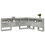 VidaXL vidaXL Storage Headboard Concrete Grey 140 cm Engineered Wood 5