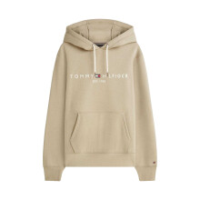 (XL, Stone) Tommy Hilfiger Mens Logo Cotton Hoodie
