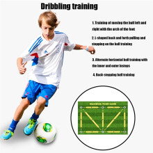 Non-Slip Football Training Mat Foldable Carpet Dribbling Football Training Mat Children'S Football Indoor Equipment