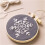 Mini Embroidery Kit - Snowflake 3