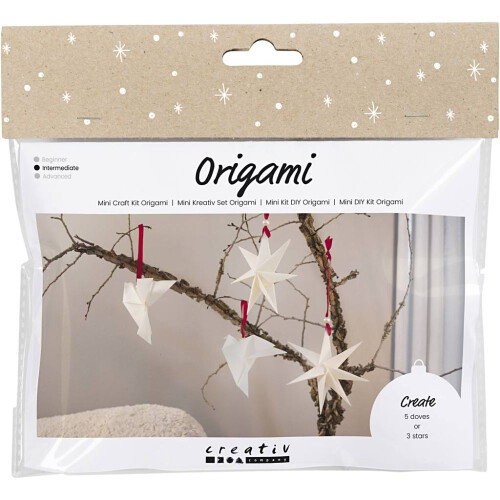Origami Christmas Decorations Craft Kit 1