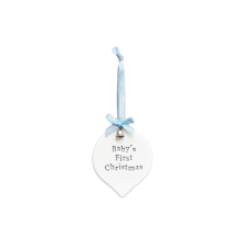 (Pink) Baby's First Christmas - Christmas Decoration
